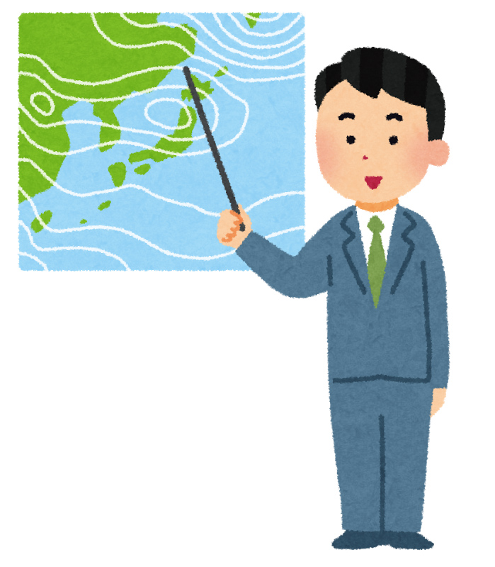 天気予報のイラスト